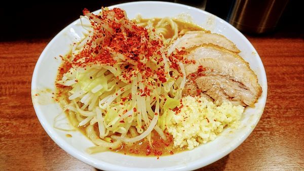 「カレーラーメン(ニンニク増し・トウガラシ増し)」@麺屋 づかちゃんの写真