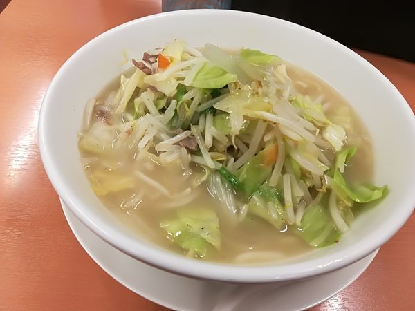 「31/1/19 野菜たっぷり湯麺520円」@日高屋 戸塚西口店の写真
