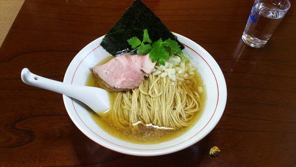 「煮干そば  白」@と多゛食堂の写真