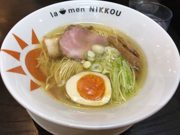 「日香麺  塩」@ラーメン にっこうの写真