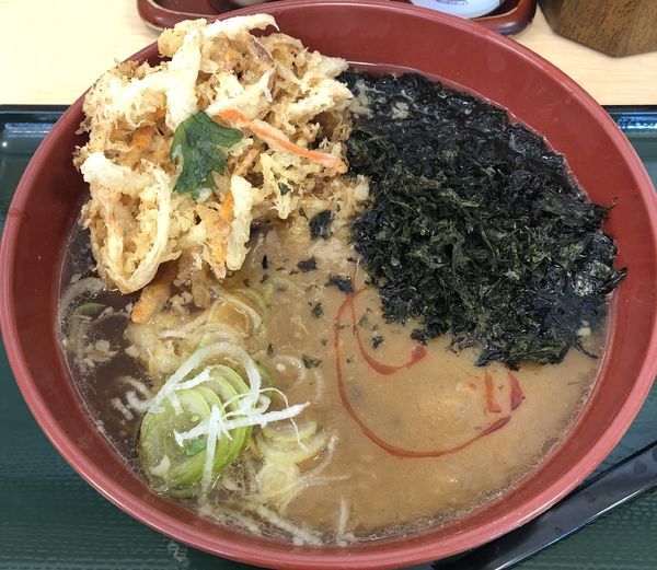 「六会カレーラーメン（￥570）」@名代 箱根そば 六会日大前店の写真