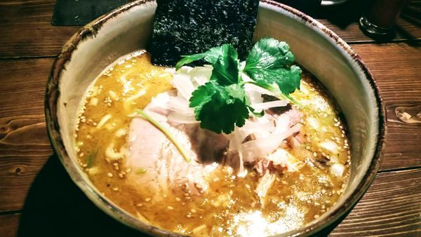 「鴨の濃い出汁そば」@神田とりそば なな蓮の写真