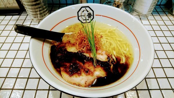 「辛味塩そば(中太手もみ麺)」@81番の写真