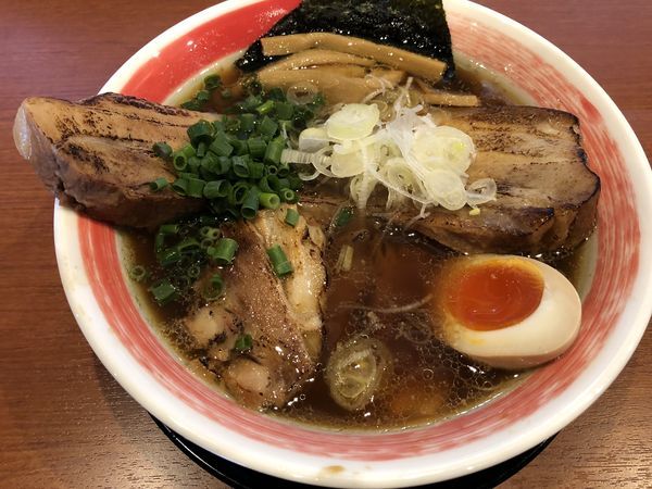 「男気らーめん　￥1130」@まぜそばラーメン弦 宇佐南店の写真