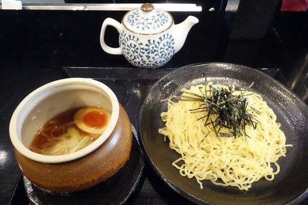 「醤油つけ麺」@麺処 松。の写真