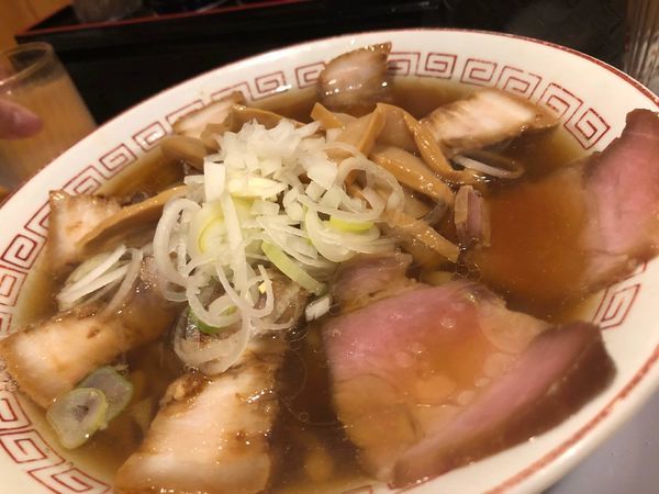 「醤油ラーメン＋チャーシュー」@喜多方食堂 麺や玄 十条店の写真