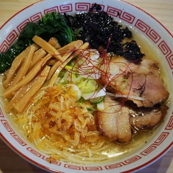 「【数量限定】海老塩そば ７８０円」@麺屋 必道の写真