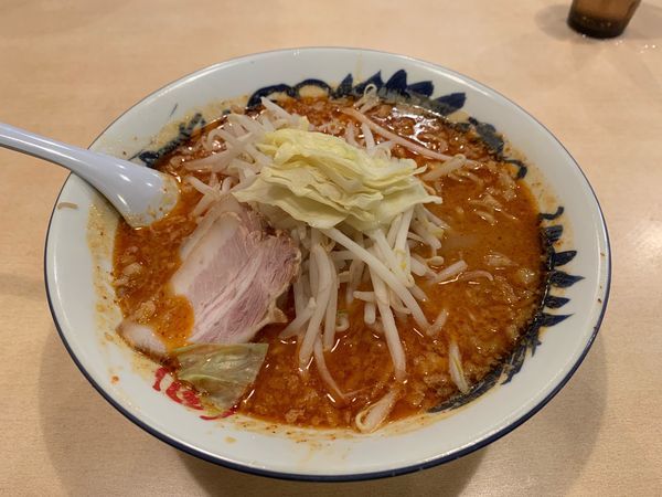 「辛味噌たんめん（野菜大盛）」@みやこいち 本店の写真