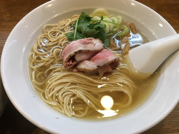 「【季節限定】煮干らぁめん(塩)」@らぁめん山と樹の写真