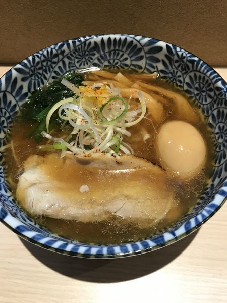 「焼きあご醤油」@麺匠 いし井の写真