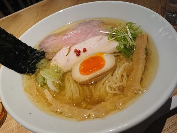 「ゆず塩そば　810円」@Uguisuの写真