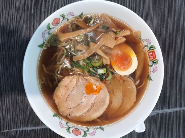 「醤油ラーメン 480円」@餃子の王将 中野店の写真