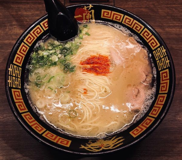 「天然豚骨ラーメン（￥890）」@一蘭 アトレ上野 山下口店の写真