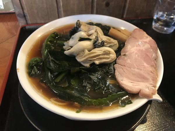 「戦慄w大わかめラーメン【醤油】」@麺創 なな家の写真