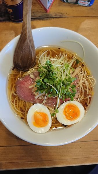 「醤油SOBA」@麺屋 Hulu-luの写真