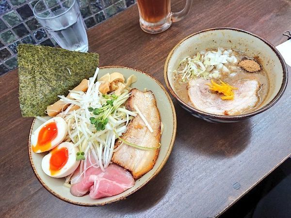 「特製つけめん全部のせ」@麺屋みつば＋クローバーの写真