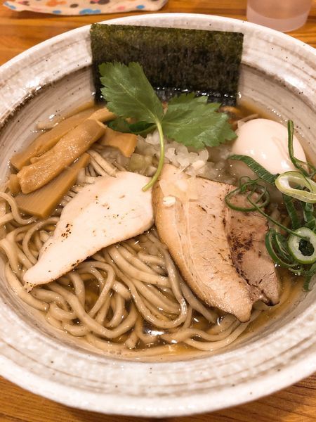 「煮干しそば 並 ¥780＋味玉 ¥100」@麺屋 ひな多の写真