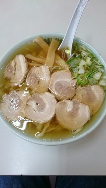 「チャーシューメン  750円」@まるしまの写真