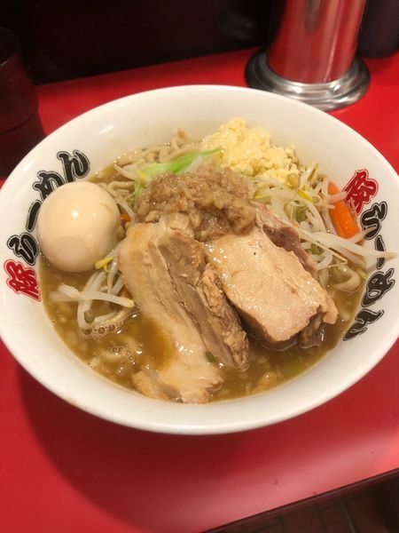 「味玉らーめん」@豚ラーメン 板橋駅前店の写真