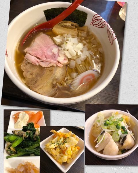 「[限定] あじ煮干の鶏白湯」@麺処 あす花の写真