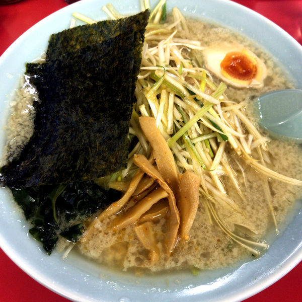 「ネギラーメン790円　半麺-50円」@ラーメンショップ 太田店の写真