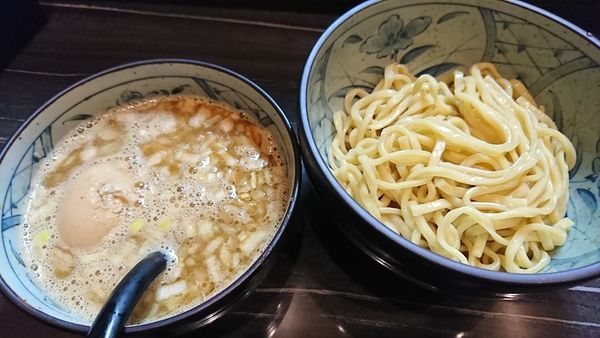 「濃厚魚介つけ麺(麺少なめ)850円」@麺処 優の写真