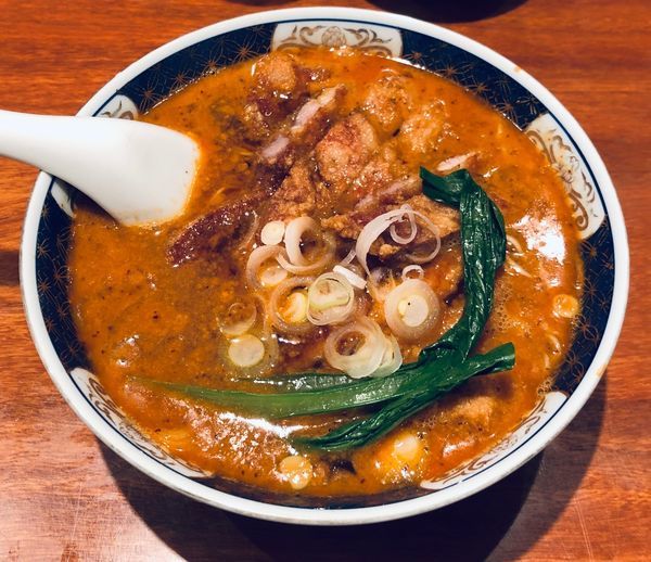 「ぱいこうだんだんめん（麺固￥1000）」@支那麺 はしご 銀座四丁目店の写真