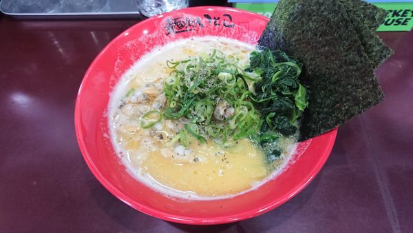 「あさりバターの塩ラーメン820円+チャーシュー丼（小）80円」@麺処 いとこの写真