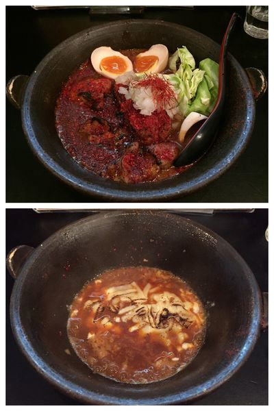 「房総式ラーメン(カレー)普通盛中辛＋味玉＋チーズおじや」@房総式ラーメン JINRIKISENの写真