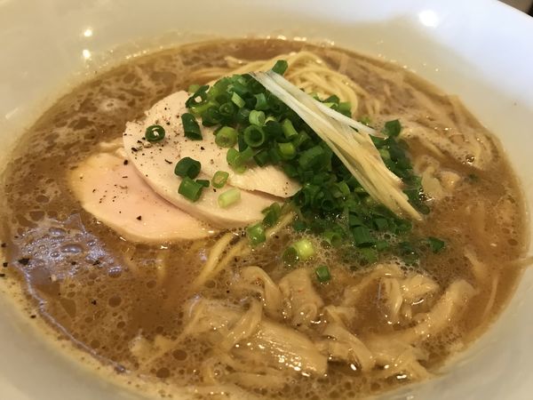 「生姜鶏そば」@中華蕎麦 はざまの写真