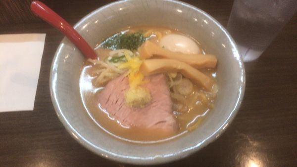 「味噌ラーメン＋味玉：850円」@味噌専門 麺屋大河の写真