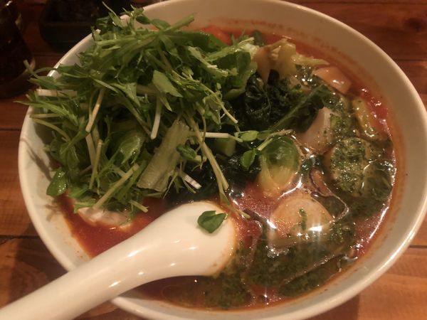 「【限定トマトラーメン】オルトラーナ風(980円)」@Kitchen Troquet(トロケの台所)の写真