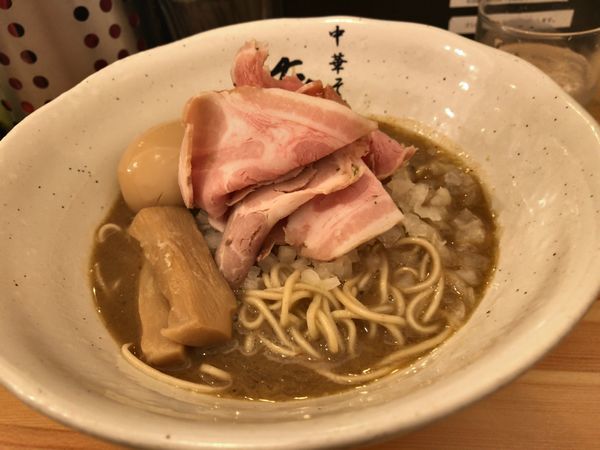 「濃厚煮干しらーめんハードver ＋味玉」@濃厚煮干らーめん 川むらの写真