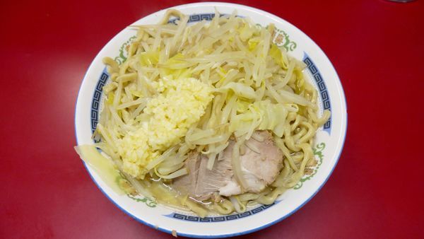 「小ラーメン¥500／ニンニク¥0」@ラーメン二郎 目黒店の写真