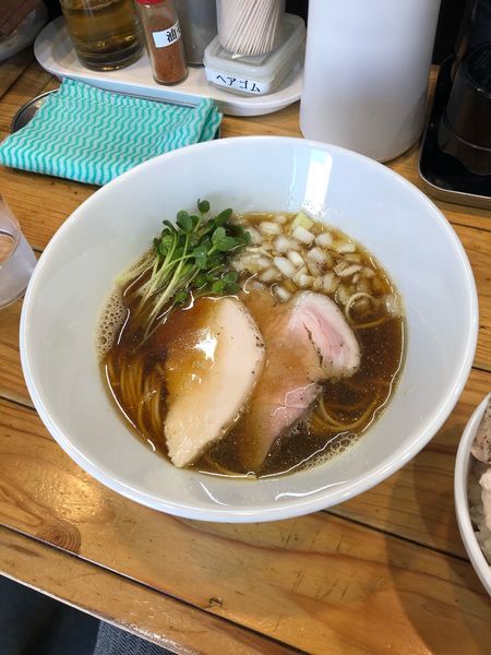 「煮干そば＋肉ごはん」@DAIKUMAの写真