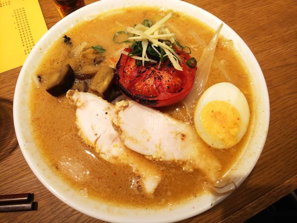 「【限定】カリ～味噌らぁめん　980円」@中華そば 二階堂の写真