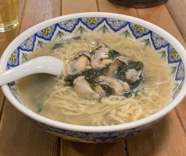 「冬かきラーメン」@中国ラーメン 揚州商人 稲毛海岸店の写真