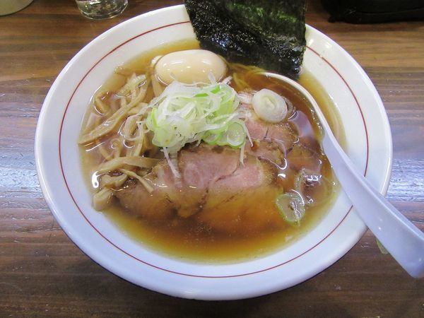 「チャーシューメン（８００円）＋味玉１００円」@スタミナラーメン がむしゃの写真