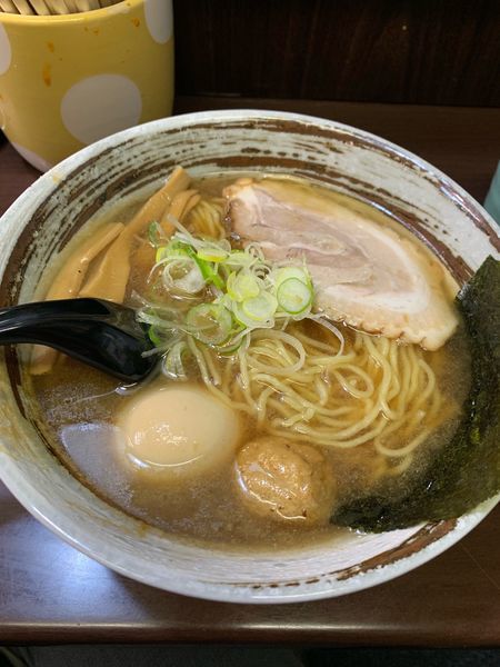 「煮干しラーメン(限定メニュー)」@裏 我馬らーめんの写真