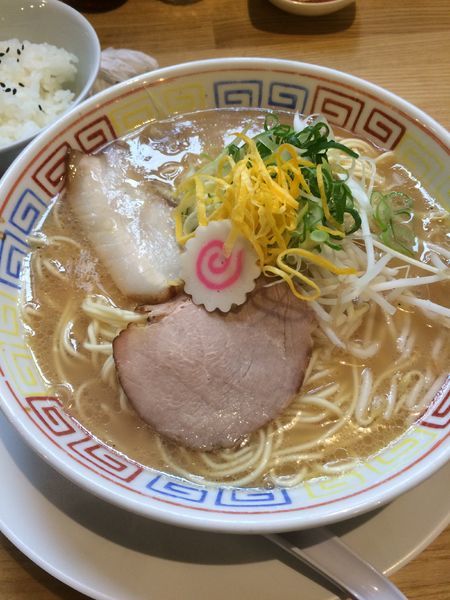 「中華そば 大  メンチカツ定食」@中華そば 三浦の写真