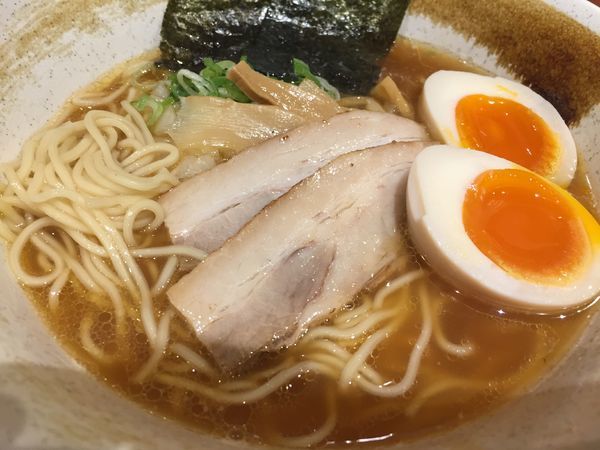 「味玉煮干し中華そば（830円）」@麺屋 ばらおの写真