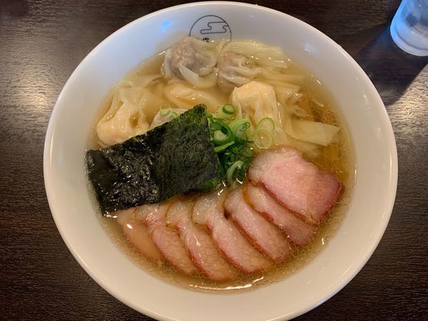 「チャーシュー特製ワンタンメン1450円」@八雲の写真
