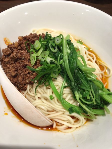 「成都式汁無し担々麺 ７５０円」@六坊担担面の写真