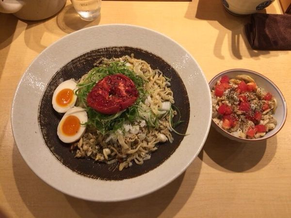 「浅蜊あえそば＋浅利トマト飯」@饗 くろ㐂の写真