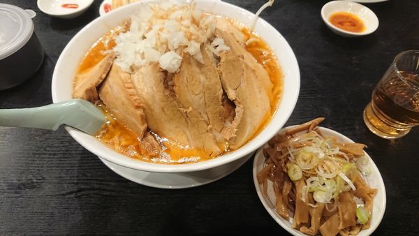 「味噌ふじ麺750円+他」@東池袋大勝軒 うさぎ家の写真
