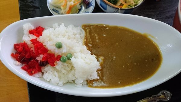 「250円セットのミニカレー」@とん吉の写真