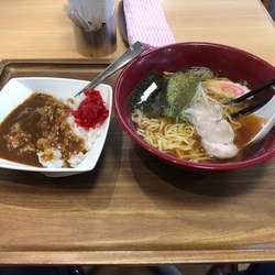 舟渡らーめんカレーセット