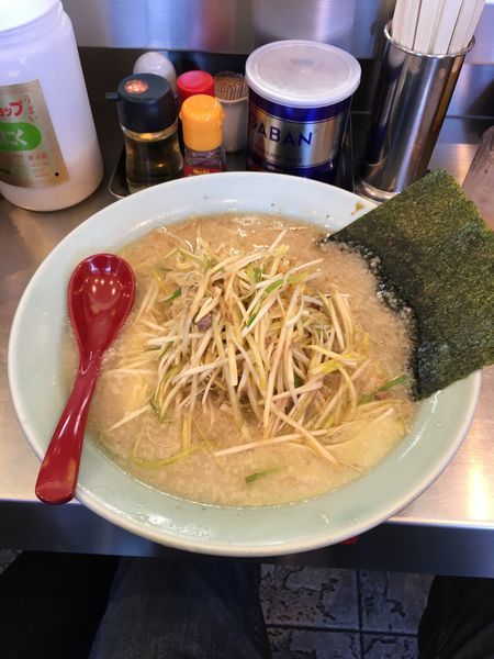 「ネギラーメン」@ラーメンショップ 椿 牛久店の写真
