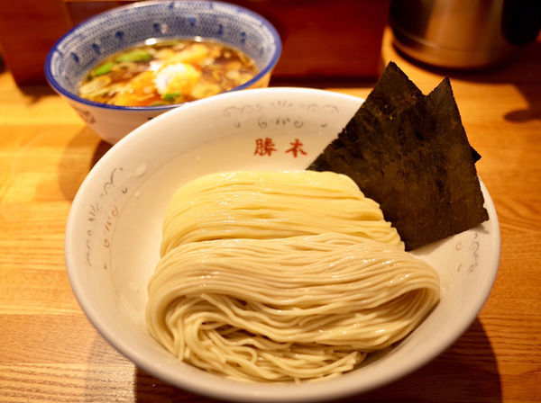 「清湯つけそば…830円」@つけそば 神田勝本の写真