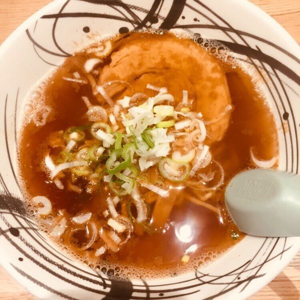 「中華そば 半麺 500円」@麺将 ケン暴の写真
